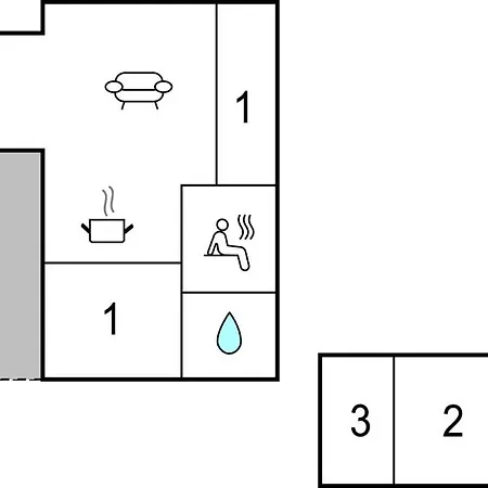 בית נופש Cozy In Bjert With Wifi Binderup Strand